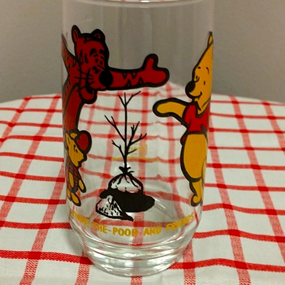 Pooh, Tigger and Piglet Collector Glass